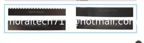 die cutting rule / steel rule / die cutting rule /